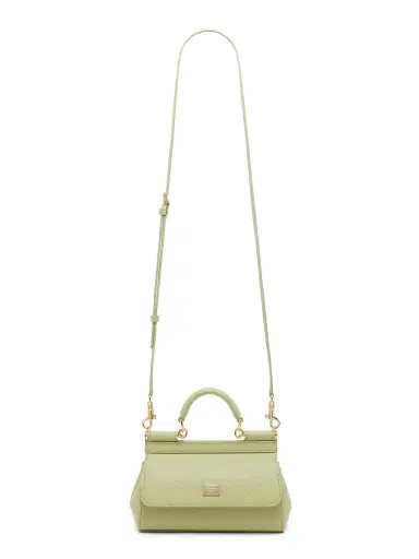 Dolce & Gabbana Women's Sicily Mini Leather Top Handle Bag | Thumbnail 5 Dolce & Gabbana Women's Sicily Mini Leather Top Handle Bag | Thumbnail 5