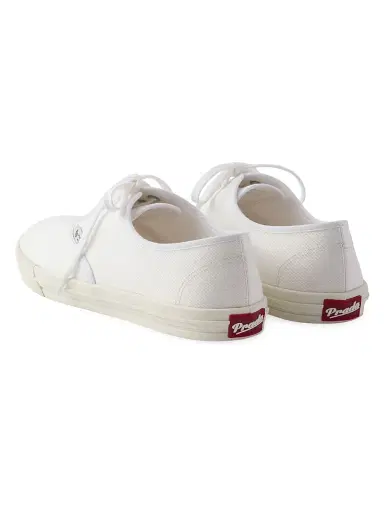 Prada Women's Drill Cotton Low-Top Sneakers - White | Thumbnail 3 Prada Women's Drill Cotton Low-Top Sneakers - White | Thumbnail 3