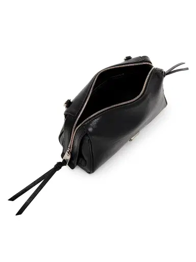 Dolce & Gabbana Women's Vittoria Mini Leather Top Handle Bag - Nero Ottone Vintage | Thumbnail 3 Dolce & Gabbana Women's Vittoria Mini Leather Top Handle Bag - Nero Ottone Vintage | Thumbnail 3