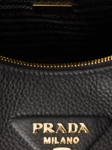 Prada Women's Leather Shoulder Bag - Black | Thumbnail 4 Prada Women's Leather Shoulder Bag - Black | Thumbnail 4