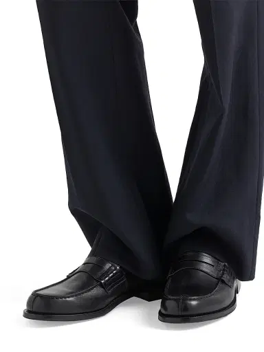 Prada Men's Leather Loafers - Black | Thumbnail 6 Prada Men's Leather Loafers - Black | Thumbnail 6