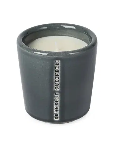 Brunello Cucinelli Scented Candle in Craquelé Ceramic Vessel | Thumbnail 2 Brunello Cucinelli Scented Candle in Craquelé Ceramic Vessel | Thumbnail 2