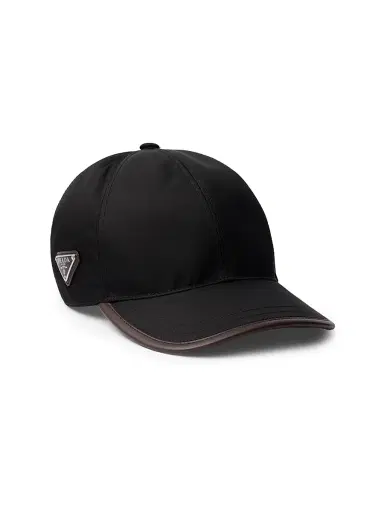 Prada Men's Re-Nylon Baseball Cap | Thumbnail 1 Prada Men's Re-Nylon Baseball Cap | Thumbnail 1
