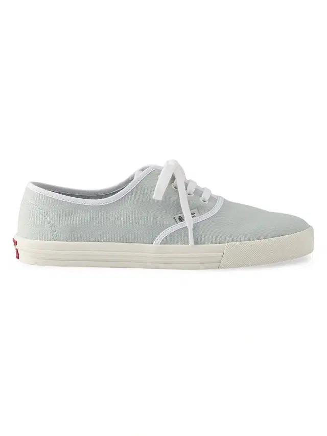 Women's Drill Cotton Low-Top Sneakers - Light Blue Women's Drill Cotton Low-Top Sneakers - Light Blue