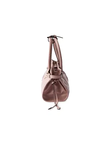 Prada Women's Bonnie Leather Mini Top Handle Bag - Pink | Thumbnail 4 Prada Women's Bonnie Leather Mini Top Handle Bag - Pink | Thumbnail 4