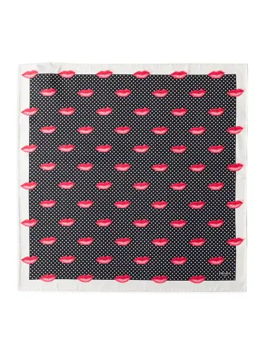 Prada Women's Printed Silk Twill Scarf | Thumbnail 2 Prada Women's Printed Silk Twill Scarf | Thumbnail 2