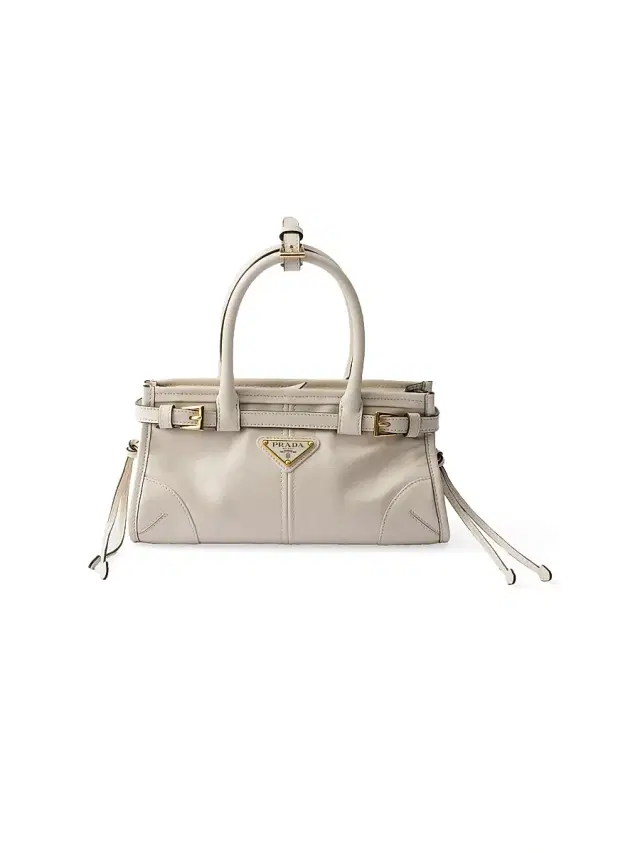 Women's Bonnie Leather Mini Top Handle Bag - White Women's Bonnie Leather Mini Top Handle Bag - White