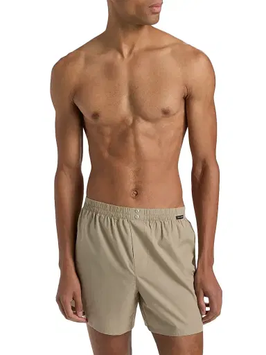 Dolce & Gabbana Men's Sporty Cotton Poplin Boxer Shorts - Beige - Size Medium | Thumbnail 3 Dolce & Gabbana Men's Sporty Cotton Poplin Boxer Shorts - Beige - Size Medium | Thumbnail 3
