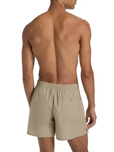 Dolce & Gabbana Men's Sporty Cotton Poplin Boxer Shorts - Beige - Size Medium | Thumbnail 4 Dolce & Gabbana Men's Sporty Cotton Poplin Boxer Shorts - Beige - Size Medium | Thumbnail 4