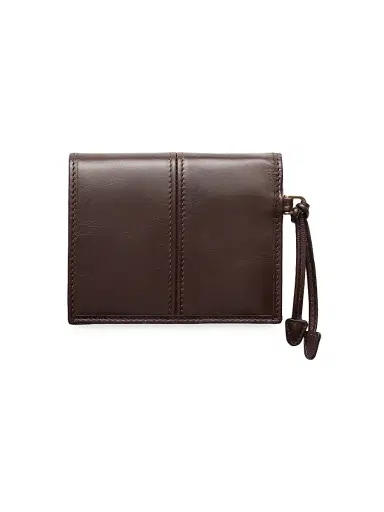 Prada Women's Leather Wallet - Dark Brown | Thumbnail 2 Prada Women's Leather Wallet - Dark Brown | Thumbnail 2