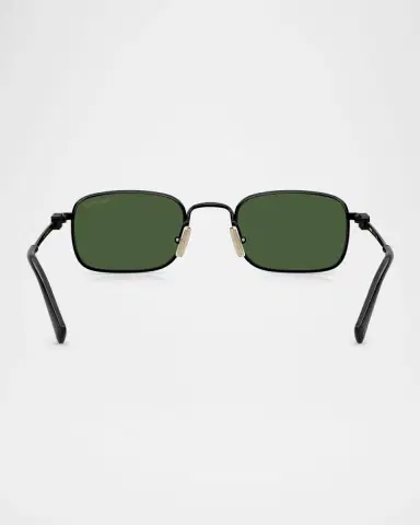 Miu Miu MUA53S Rectangular Metal Sunglasses | Thumbnail 4 Miu Miu MUA53S Rectangular Metal Sunglasses | Thumbnail 4