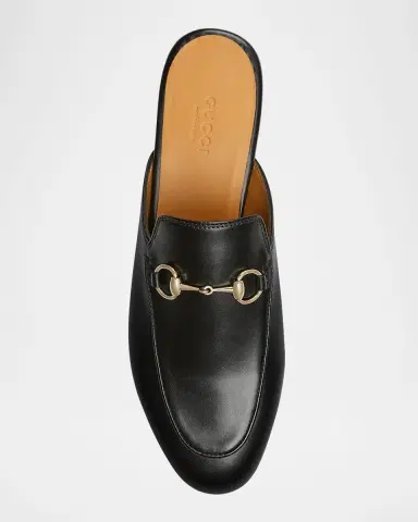 Gucci Princetown Leather Mules | Thumbnail 5 Gucci Princetown Leather Mules | Thumbnail 5