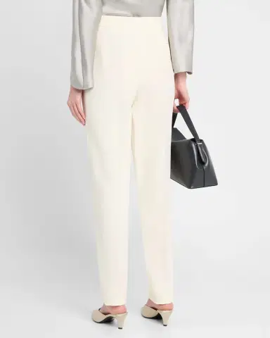 Giorgio Armani Pleated Cady Straight-Leg Tuxedo Trousers | Thumbnail 3 Giorgio Armani Pleated Cady Straight-Leg Tuxedo Trousers | Thumbnail 3