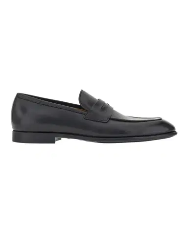 Ferragamo Men's Funes Leather Penny Loafers | Thumbnail 1 Ferragamo Men's Funes Leather Penny Loafers | Thumbnail 1