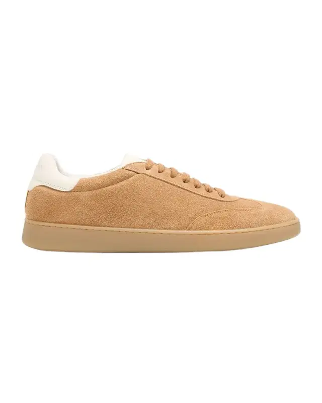 Men 's Banner Suede Wingtip-Toe Low-Top Sneakers Men 's Banner Suede Wingtip-Toe Low-Top Sneakers