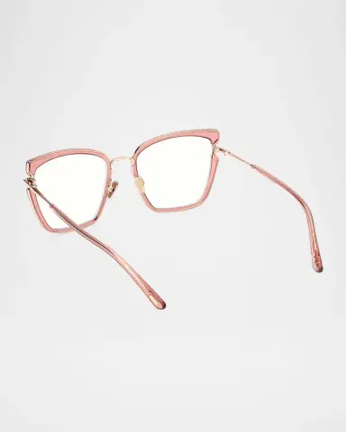 TOM FORD Acetate Butterfly Optical Glasses | Thumbnail 2 TOM FORD Acetate Butterfly Optical Glasses | Thumbnail 2