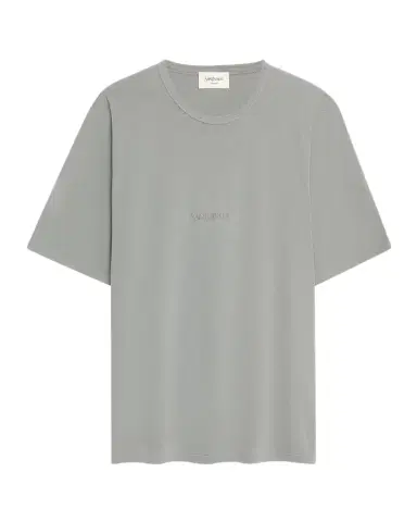 Saint Laurent Men's Basic Logo T-Shirt | Thumbnail 1 Saint Laurent Men's Basic Logo T-Shirt | Thumbnail 1