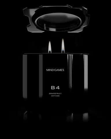 MIND GAMES B4 Black Knight Grapefruit Vetiver Luxury Candle, 10 oz. | Thumbnail 4 MIND GAMES B4 Black Knight Grapefruit Vetiver Luxury Candle, 10 oz. | Thumbnail 4