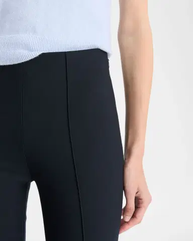 Vince Cropped Flare-Leg Pintuck Pants | Thumbnail 6 Vince Cropped Flare-Leg Pintuck Pants | Thumbnail 6