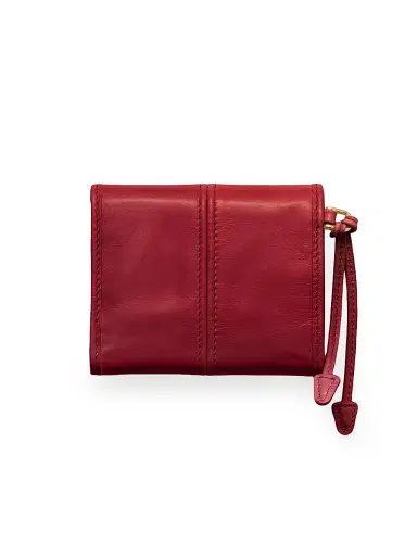 Prada Women's Small Leather Wallet - Red | Thumbnail 2 Prada Women's Small Leather Wallet - Red | Thumbnail 2