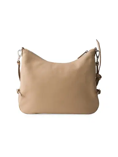 Prada Women's Leather Shoulder Bag - Beige | Thumbnail 5 Prada Women's Leather Shoulder Bag - Beige | Thumbnail 5