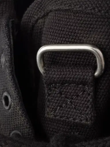 Prada Women's Collapse Canvas Sneakers - Black | Thumbnail 5 Prada Women's Collapse Canvas Sneakers - Black | Thumbnail 5