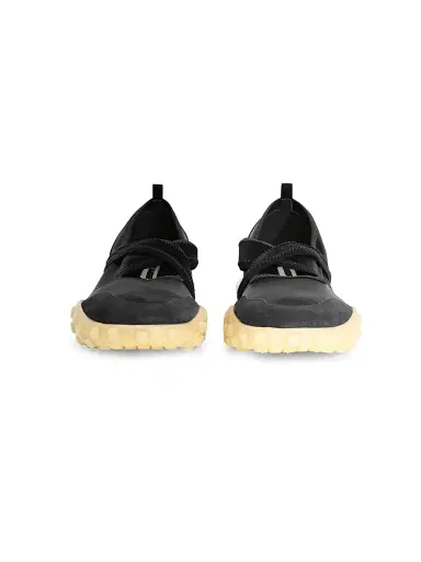 Jil Sander Women's Suede Trim Crisscross Slip-On Sneakers - Black - Size 11 | Thumbnail 6 Jil Sander Women's Suede Trim Crisscross Slip-On Sneakers - Black - Size 11 | Thumbnail 6