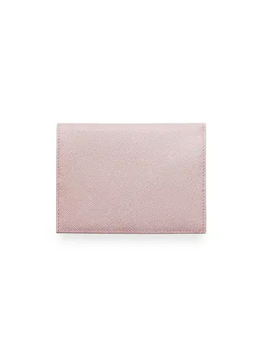 Prada Women's Saffiano Leather Passport Holder - Pink | Thumbnail 2 Prada Women's Saffiano Leather Passport Holder - Pink | Thumbnail 2