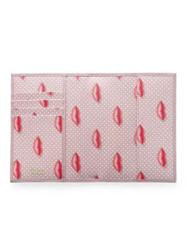 Prada Women's Saffiano Leather Passport Holder - Pink | Thumbnail 3 Prada Women's Saffiano Leather Passport Holder - Pink | Thumbnail 3