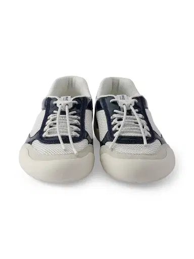 Prada Men's Speedrock Patent Leather and Mesh Fabric Sneakers - Blue | Thumbnail 2 Prada Men's Speedrock Patent Leather and Mesh Fabric Sneakers - Blue | Thumbnail 2