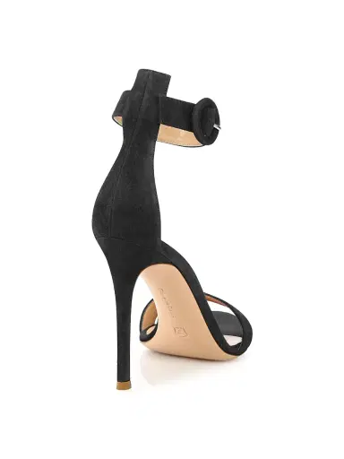 Gianvito Rossi Women's Portofino Suede Sandals - Praline | Thumbnail 2 Gianvito Rossi Women's Portofino Suede Sandals - Praline | Thumbnail 2