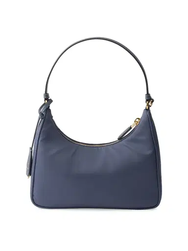 Prada Women's Re-Edition 2005 Re-Nylon and Saffiano Mini Shoulder Bag - Medium Blue | Thumbnail 3 Prada Women's Re-Edition 2005 Re-Nylon and Saffiano Mini Shoulder Bag - Medium Blue | Thumbnail 3