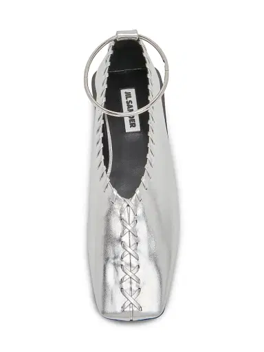 Jil Sander Women's Ballerina Leather Flats | Thumbnail 4 Jil Sander Women's Ballerina Leather Flats | Thumbnail 4