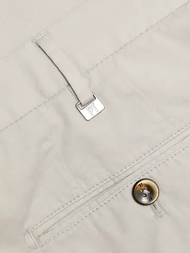 PT Torino Men's Garment-Dyed Stretch Cotton-Silk Chino Pants - Aluminium - Size 40 | Thumbnail 7 PT Torino Men's Garment-Dyed Stretch Cotton-Silk Chino Pants - Aluminium - Size 40 | Thumbnail 7