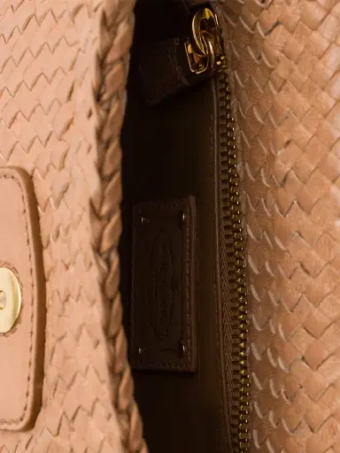 Prada Women's Woven Leather Mini Shoulder Bag | Thumbnail 7 Prada Women's Woven Leather Mini Shoulder Bag | Thumbnail 7