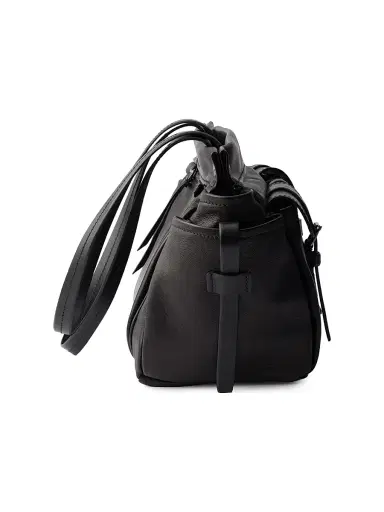 Prada Women's Route Leather Tote Bag - Black | Thumbnail 5 Prada Women's Route Leather Tote Bag - Black | Thumbnail 5