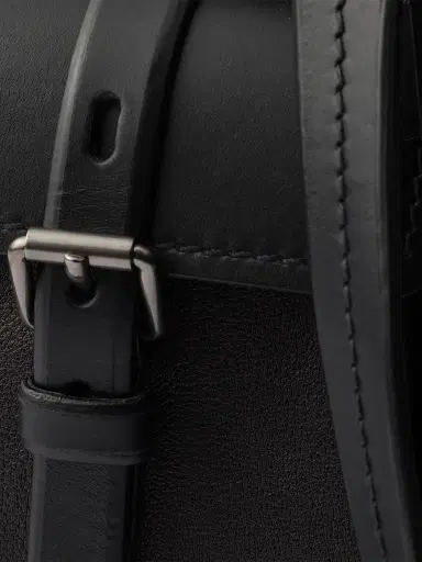 Prada Women's Route Leather Tote Bag - Black | Thumbnail 6 Prada Women's Route Leather Tote Bag - Black | Thumbnail 6