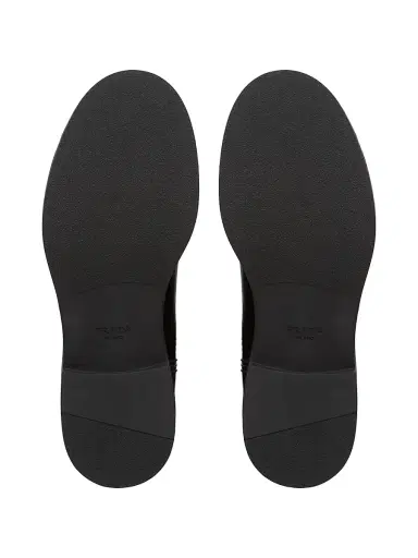 Prada Men's Brushed Leather Chelsea Boots - Black - Size 5 | Thumbnail 6 Prada Men's Brushed Leather Chelsea Boots - Black - Size 5 | Thumbnail 6