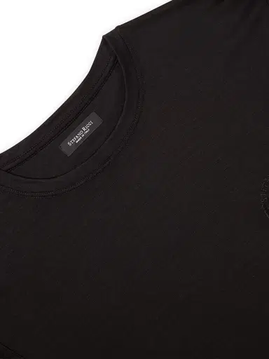 Stefano Ricci Men's T-Shirt - Black | Thumbnail 2 Stefano Ricci Men's T-Shirt - Black | Thumbnail 2
