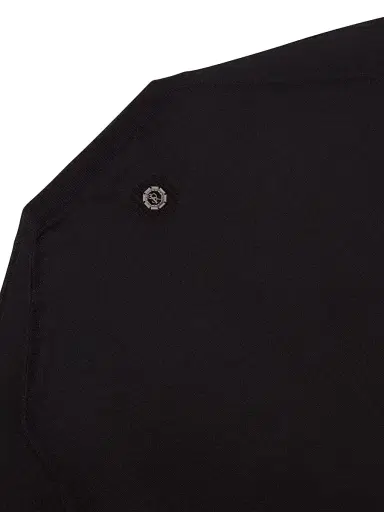 Stefano Ricci Men's Silk and Cotton Superior Crewneck Sweater - Black | Thumbnail 7 Stefano Ricci Men's Silk and Cotton Superior Crewneck Sweater - Black | Thumbnail 7