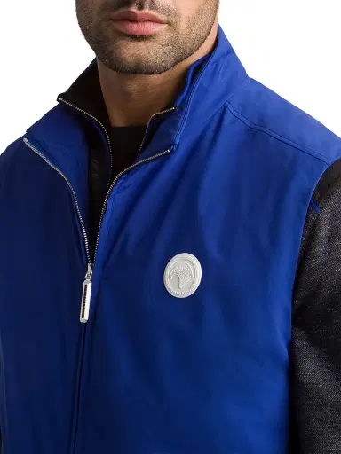 Stefano Ricci Men's Italian Refined Luxurious Sport Vest - Bright Blue | Thumbnail 3 Stefano Ricci Men's Italian Refined Luxurious Sport Vest - Bright Blue | Thumbnail 3