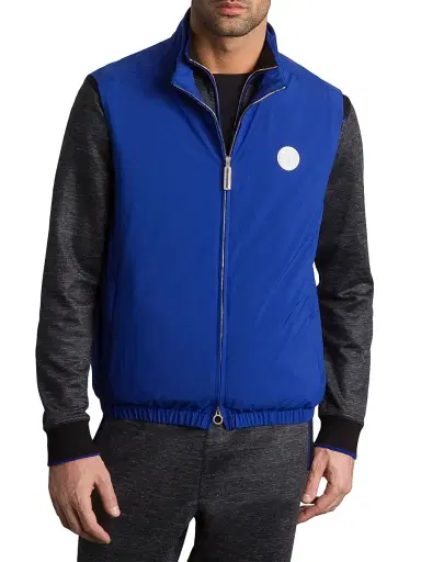 Stefano Ricci Men's Italian Refined Luxurious Sport Vest - Bright Blue | Thumbnail 1 Stefano Ricci Men's Italian Refined Luxurious Sport Vest - Bright Blue | Thumbnail 1