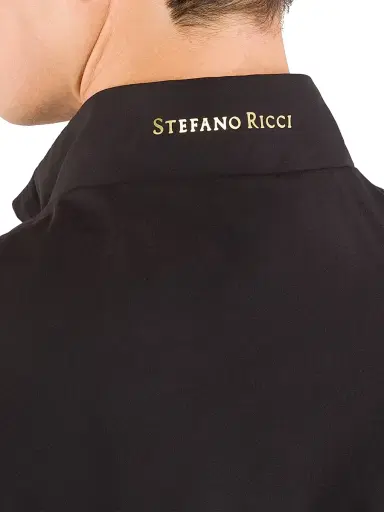 Stefano Ricci Men's Italian Refined Luxurious Sport Vest - Black | Thumbnail 5 Stefano Ricci Men's Italian Refined Luxurious Sport Vest - Black | Thumbnail 5