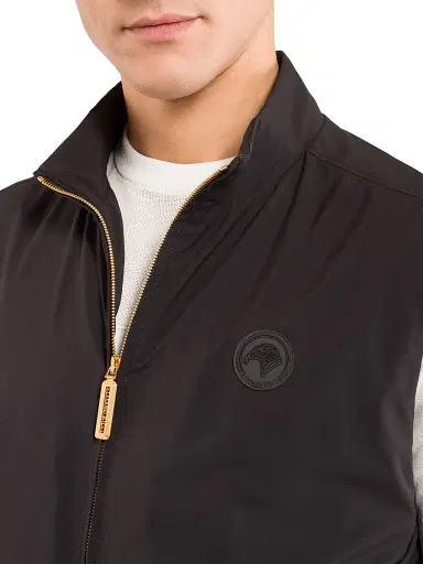 Stefano Ricci Men's Italian Refined Luxurious Sport Vest - Black | Thumbnail 6 Stefano Ricci Men's Italian Refined Luxurious Sport Vest - Black | Thumbnail 6