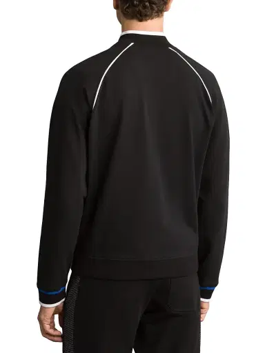 Stefano Ricci Men's Full Zip Up Jacket - Black | Thumbnail 3 Stefano Ricci Men's Full Zip Up Jacket - Black | Thumbnail 3