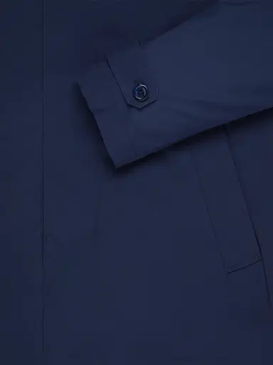 Stefano Ricci Men's Versatile Luxury Lightweight Raincoat - Saphire Blue | Thumbnail 6 Stefano Ricci Men's Versatile Luxury Lightweight Raincoat - Saphire Blue | Thumbnail 6