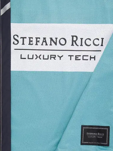 Stefano Ricci Men's Luxury Running Blouson Jacket - Navy Cobalto | Thumbnail 7 Stefano Ricci Men's Luxury Running Blouson Jacket - Navy Cobalto | Thumbnail 7