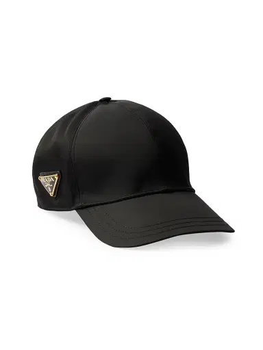 Prada Women's Re-Nylon Baseball Cap - Black - Size Medium | Thumbnail 1 Prada Women's Re-Nylon Baseball Cap - Black - Size Medium | Thumbnail 1