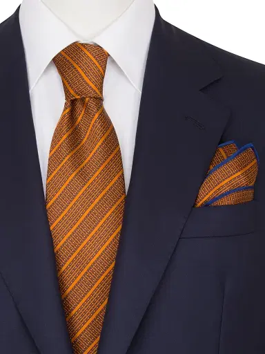 Stefano Ricci Men's Luxury Printed Silk Tie Set | Thumbnail 2 Stefano Ricci Men's Luxury Printed Silk Tie Set | Thumbnail 2