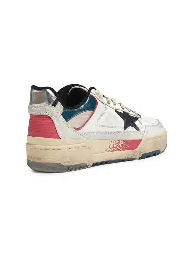Golden Goose Men's Forty2 Leather Low-Top Sneakers | Thumbnail 3 Golden Goose Men's Forty2 Leather Low-Top Sneakers | Thumbnail 3